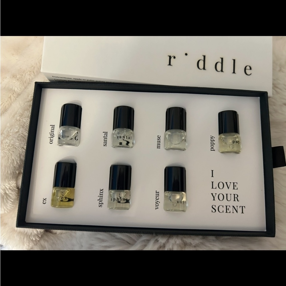 Riddle R'ddle Oil Sample Set New - Picture 2 of 11